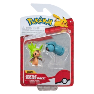 Pokémon Battle Figure - Chespin and Beldum