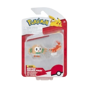 Pokémon Battle Figure - Rowlet and Tatsugiri
