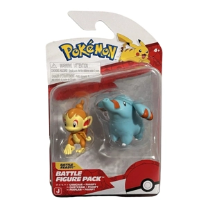 Pokémon Battle Figure - Chimchar and Phanpy
