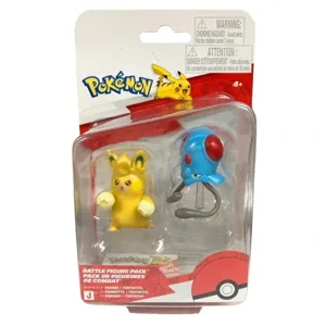 Pokémon Battle Figure - Pawmo and Tentacool
