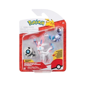 Pokémon Battle Figure Set - Aron, Sylveon and Skorupi