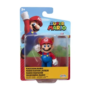 Super Mario 2.5-Inch Raccoon Mario Figure