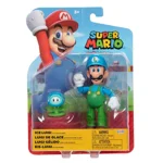 Super Mario 4 Inch Action Figure - Ice Luigi