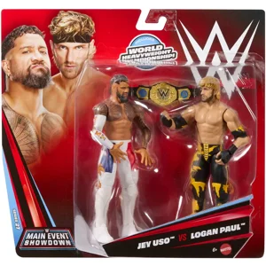 Jey Uso vs Logan Paul Main Event Showdown - WWE Action Figures