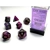 Chessex - Gemini Polyhedral 7 Dice Set - Black-P..