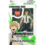 Anime Heroes Chainsaw Man Figure Denji and Potchita