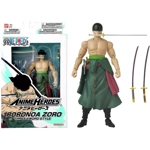 Anime Heroes One Piece Roronoa Zoro Three Sword Style Figure