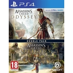 Assassin's Creed Origins + Odyssey Double Pack - Used - Playstation 4