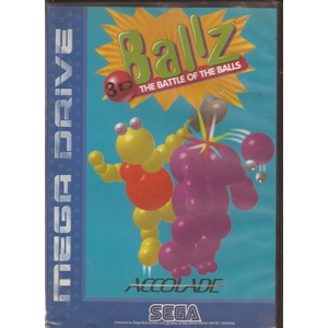 3D Ballz the Battle of the Balls - Used - Sega Mega Drive