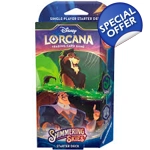 Lorcana Shimmering Skies STARTER DECK - scar and Kronk