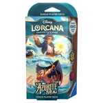 Lorcana Azurite Sea STARTER DECK - Go Go Jim Hawkins and Tigger