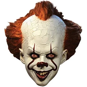 Trick or Treat Studios Deluxe Pennywise It The Clown Mask with Hair