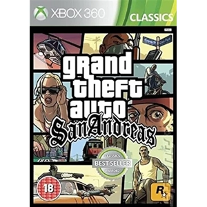 Grand Theft Auto San Andreas Classics - Used - Xbox 360