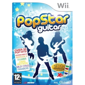 Pop Star Guitar - Used - Nintendo Wii