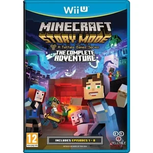Minecraft: Story Mode Complete Adventure Ep 1-8 - Used - Nintendo Wii U