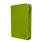MintKeeper 9 Pocket Premium Toploader Zip Trading Card Binder - Lime Green