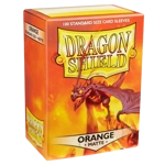 Dragon Shield - Matte Standard Size Sleeves 100pk - Orange