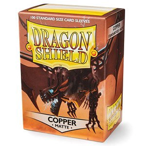 Dragon Shield - Matte Standard Size Sleeves 100pk - Copper