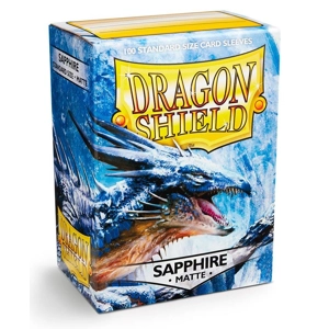 Dragon Shield - Matte Standard Size Sleeves 100pk - Sapphire
