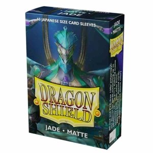 Dragon Shield - Matte Japanese Size Sleeves 60pk - Jade