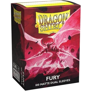 Dragon Shield - Matte Dual Standard Size Sleeves 100pk - Fury