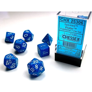 Chessex - Speckled Polyhedral 7 Dice Set - Fire
