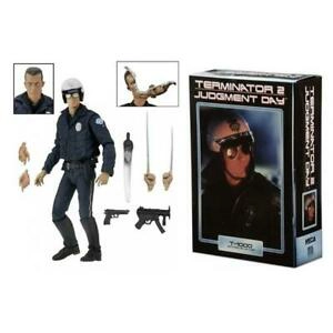 The Terminator 2 Judgment Day Ultimate 7″ Scale Action Figure T-1000 Motorcycle Cop