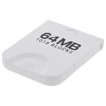 64MB Memory Card 1019 Blocks - Used - Nintendo Wii & Gamecube