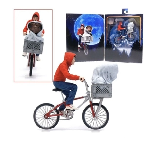 E.T. 40th Anniversary Ultimate 7 Inch Scale Action Figure Elliott & E.T. on Bicycle
