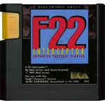 F22 Interceptor - Used - Sega Mega Drive