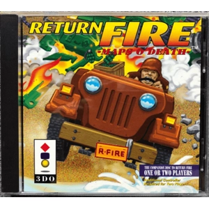 Return Fire Maps o Death - Used - panasonic 3DO