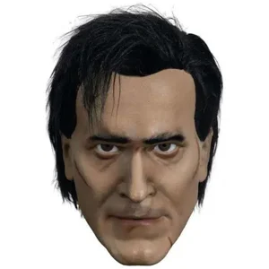 Trick Or Treat Studios Army of Darkness Ash Deluxe Injection Molded Plastic Mask