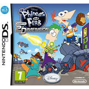 Phineas and Ferb Across the 2nd Dimension - Used - Nintendo DS