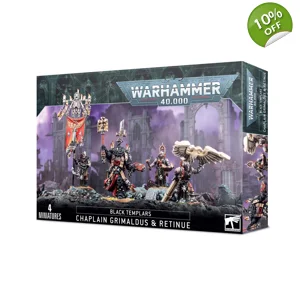 Chaplain Grimaldus & Retinue