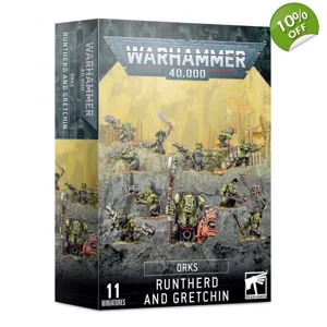 Orks Runtherd and Gretchin