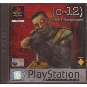 C-12 Final Resistance Platinum - Used - Playstation 1