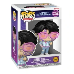 Kpop Demon Hunters POP! Animation Vinyl Figure Jinu with Patterns CHASE