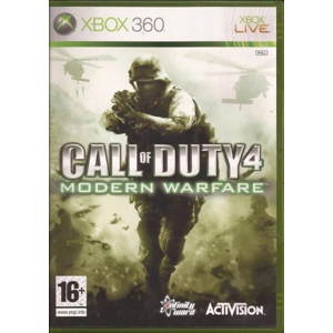 Call of Duty 4 Modern Warfare- Used - Xbox 360