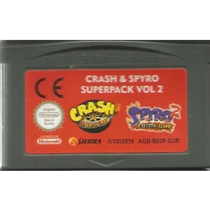 Crash & Spyro Superpack Vol 2 - Used - Gameboy Advance
