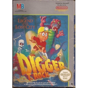 Digger the Legend of the lost City - Used - NES