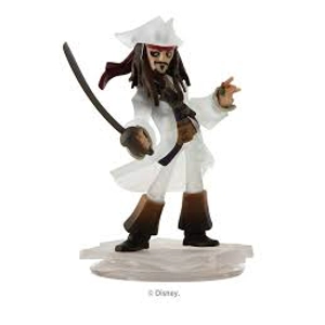 Disney Infinity Crystal Captain Jack Sparrow Figure