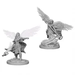 D&D Unpainted Miniatures: Aasimar Female Wizard