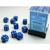 Chessex - Opaque 12mm D6 Dice Block - Blue w/White