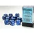 Chessex - Opaque 16mm D6 Dice Block - Blue w/White