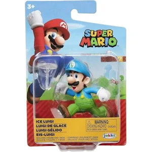 Super Mario 2.5-Inch Figure Ice Luigi