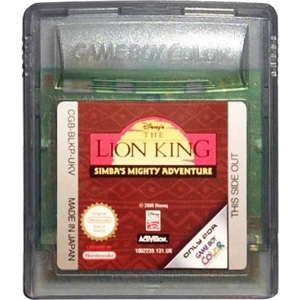 The Lion King Simbas Mighty Adventure - Used - gameboy Color