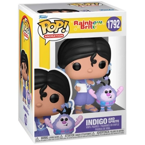 Rainbow Brite POP! Animations Vinyl Figure  indigo with Sprite