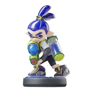 Nintendo Amiibo Splatoon Inkling Boy Blue Figure - Used