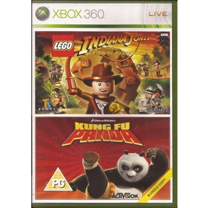 Lego Indiana Jones & Kung Fu Panda - Used - Xbox 360