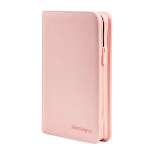MintKeeper 9 Pocket Premium Zip Trading Card Binder - Pink